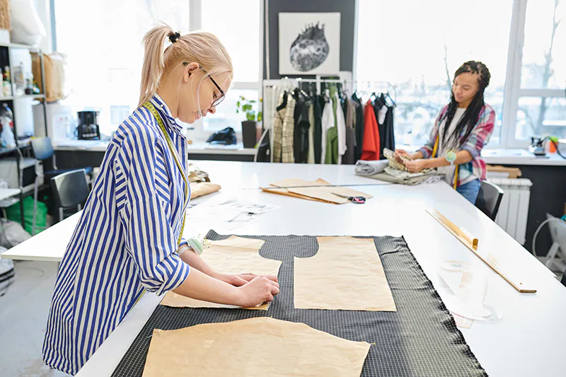 Un magasin de couturier pour la mode