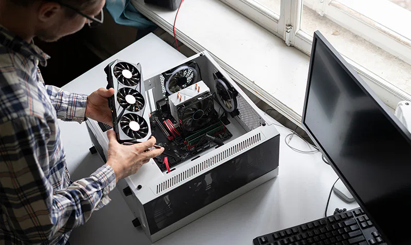 Un fabricant de matériel informatique pour les ordinateurs