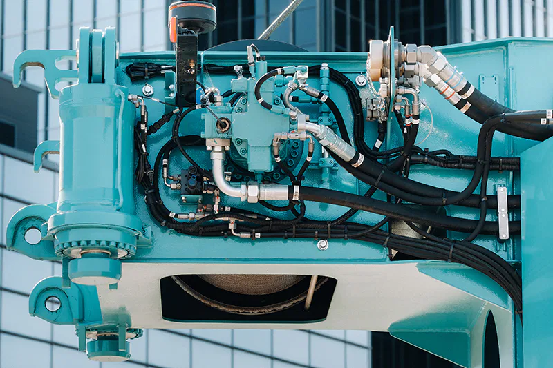 Un moteur hydraulique