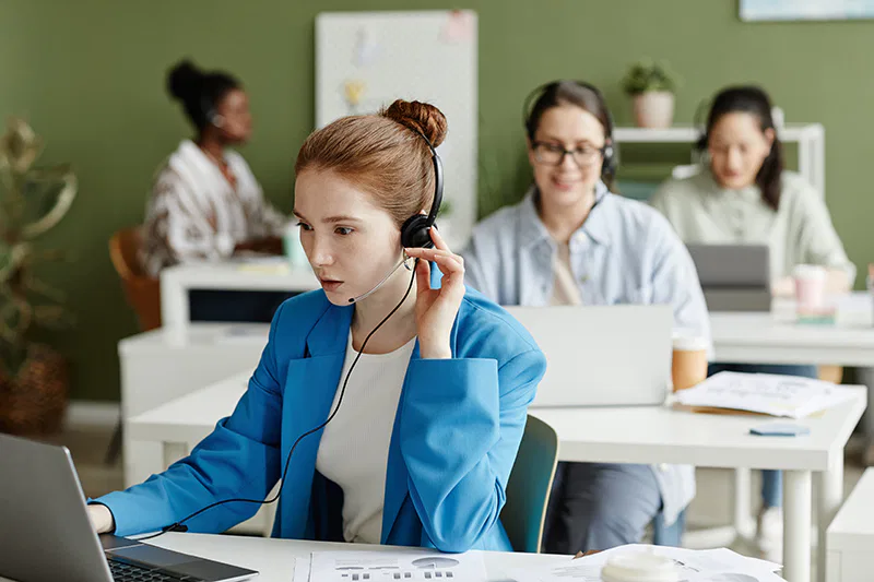 Un service informatique dans une entreprise