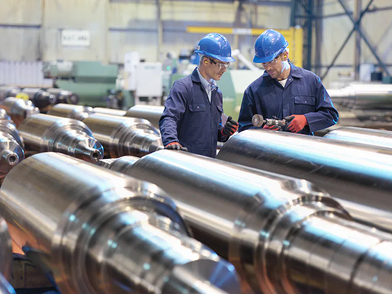 Une usine d