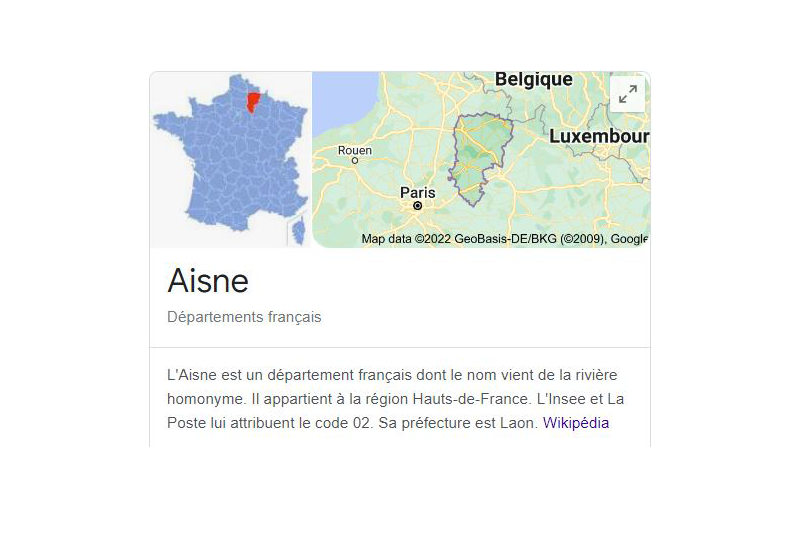 Un fichier BtoB sur l'Aisne.