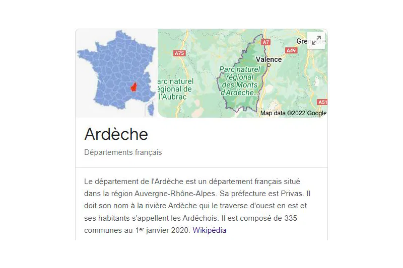 Un département de l'Ardèche pour les fichiers d'activités