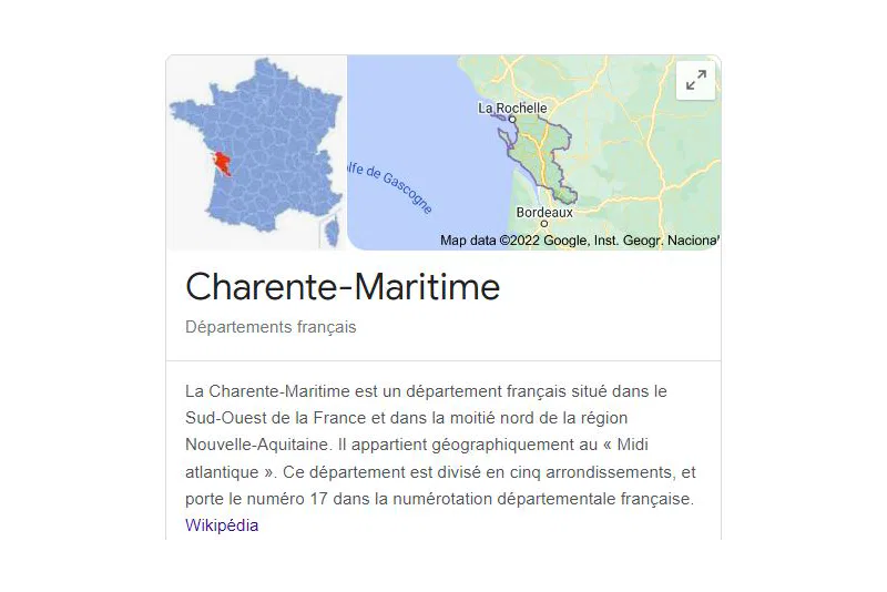 La Charente-Maritime pour des fichiers d'emails