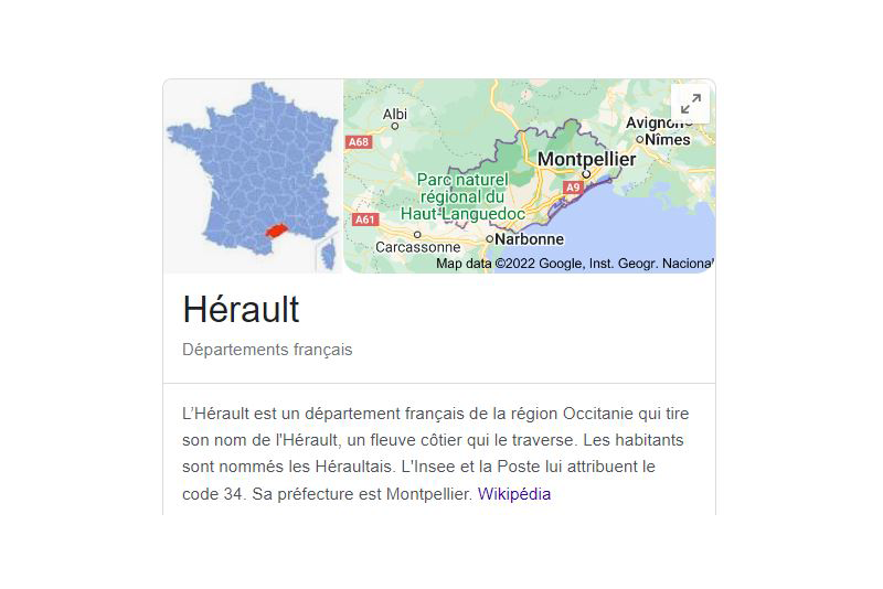 L'Hérault est un département avec plusieurs entreprises