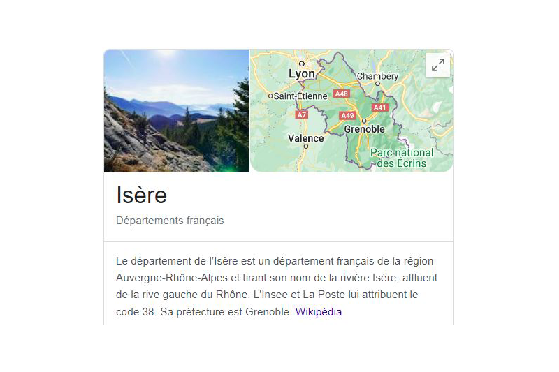 Les fichiers d'emails de l'Isère en fonction des activités.