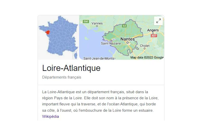 La Loire-Atlantique pour une liste de prospection