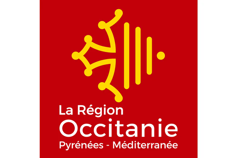 Le drapeau de l'Occitanie pour un fichier BtoB