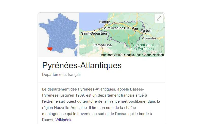 Les Pyrénées-Atlantiques pour une liste d'email