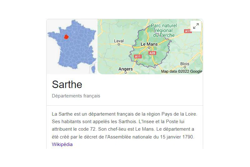 Un fichier d'email de prospection sur la Sarthe