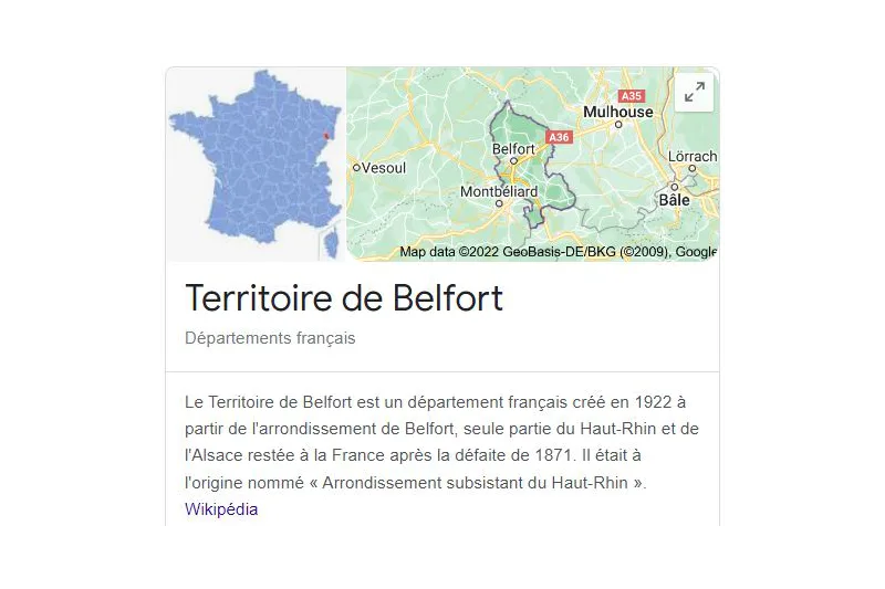 Le Territoire de Belfort pour un fichier d'email sur les entreprises